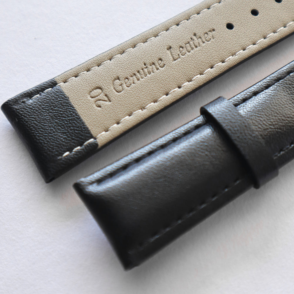 Leather strap (Black)