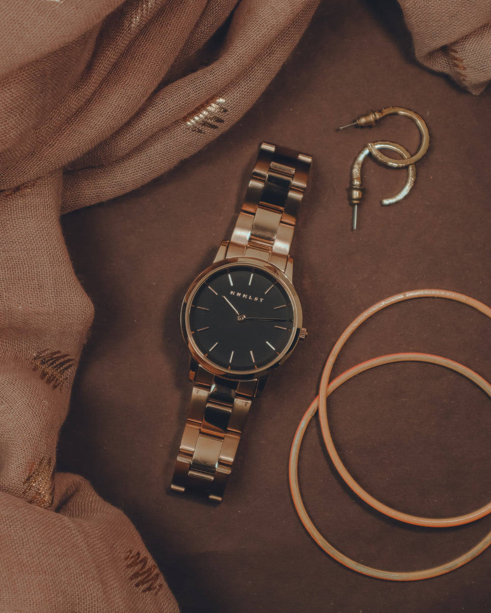 Oceanic (Rose Gold and Black)