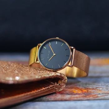 Haute (Rose Gold & Black)