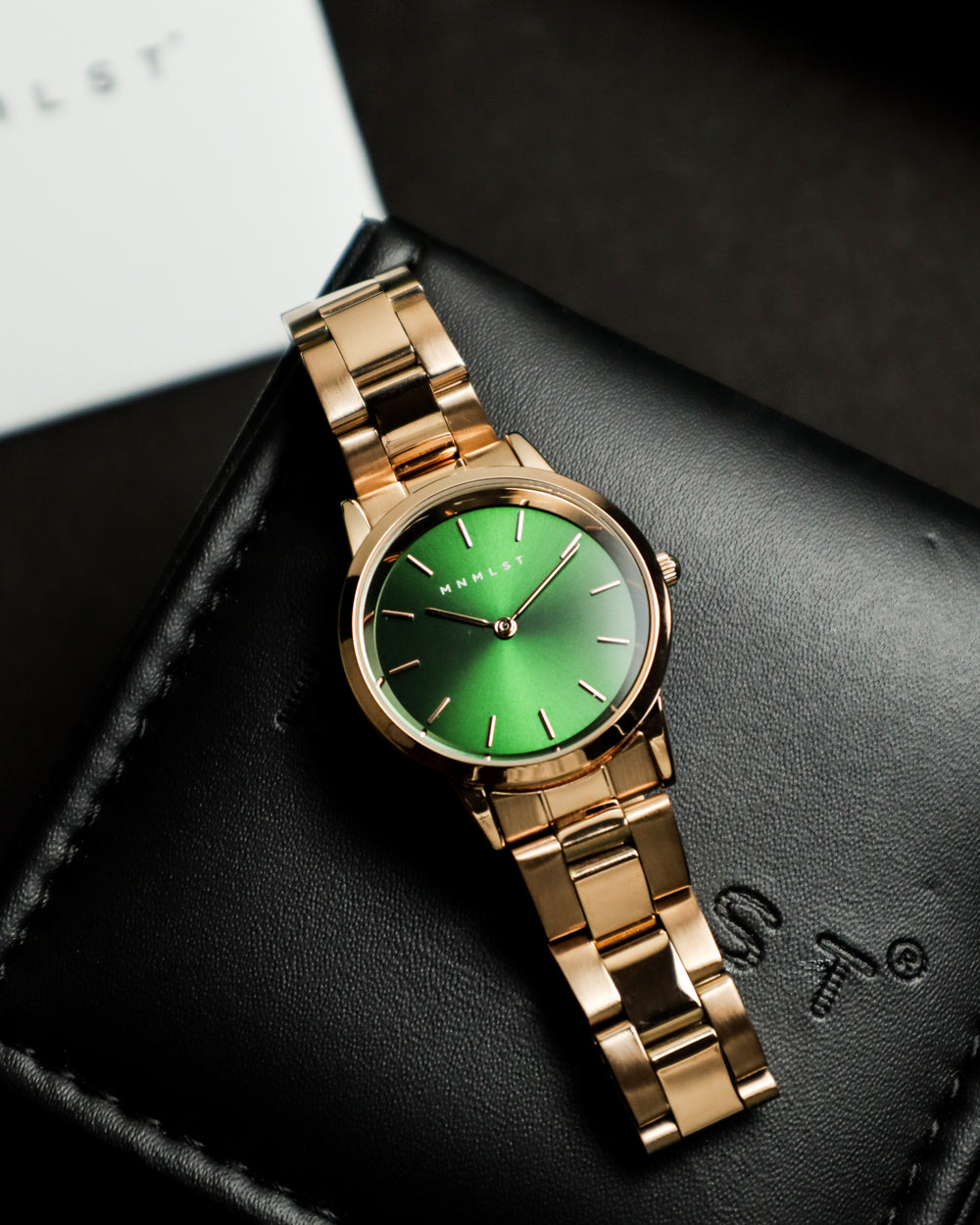 Oceanic (Rose Gold and Emerald)