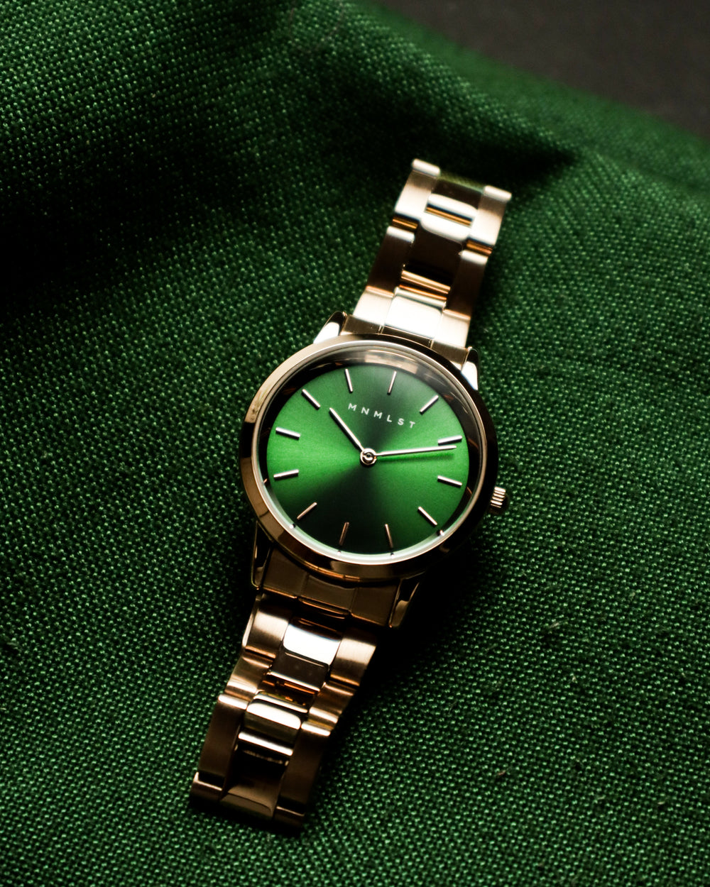 Oceanic (Rose Gold and Emerald)
