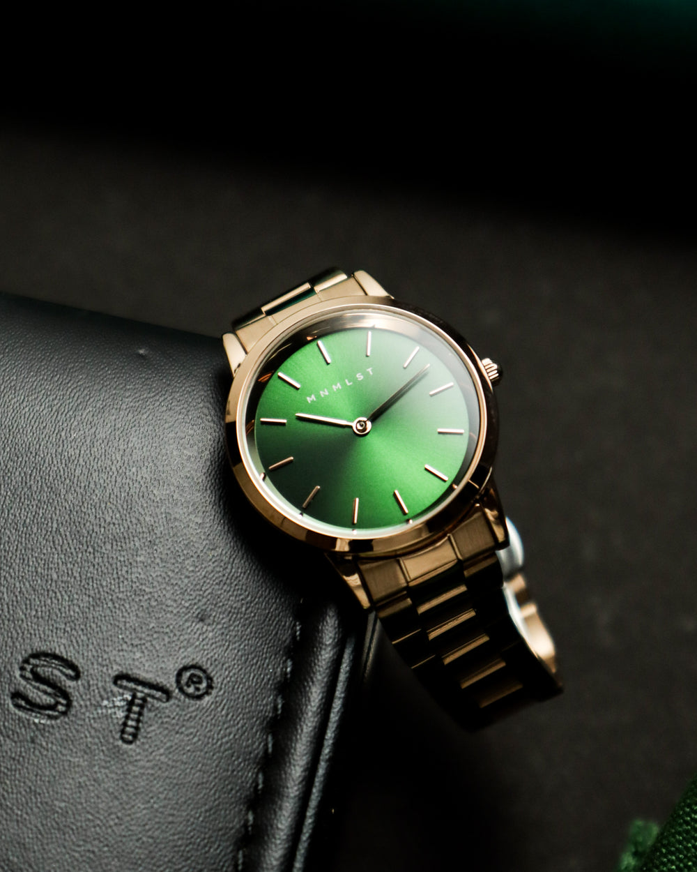 Oceanic (Rose Gold and Emerald)