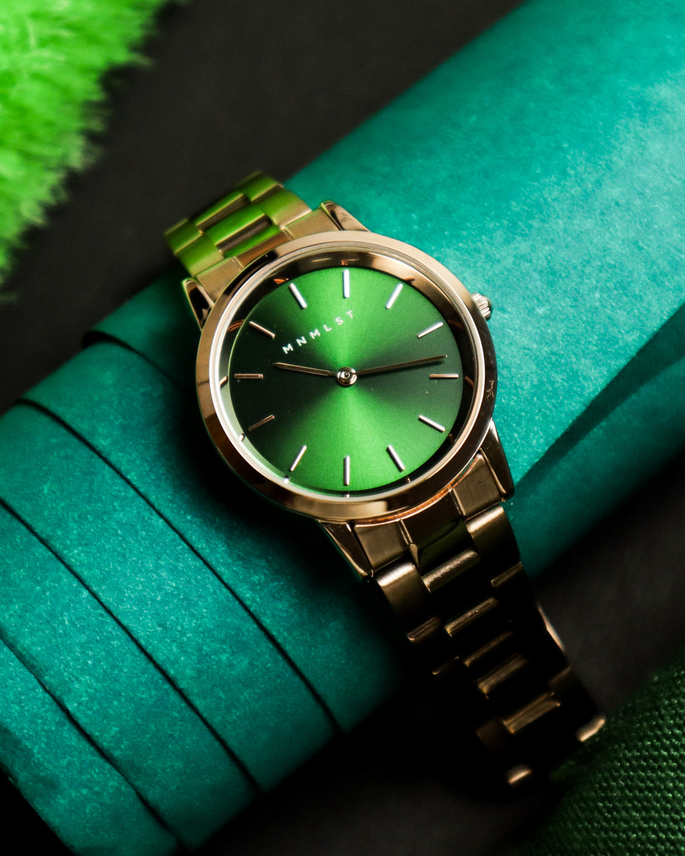 Oceanic (Rose Gold and Emerald)