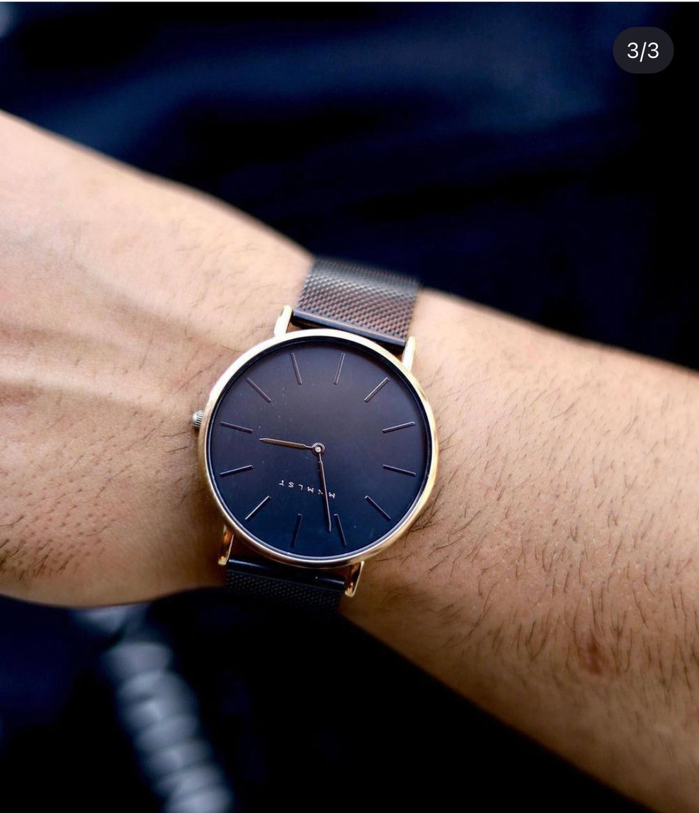 Iconic (Rose Gold & Black)