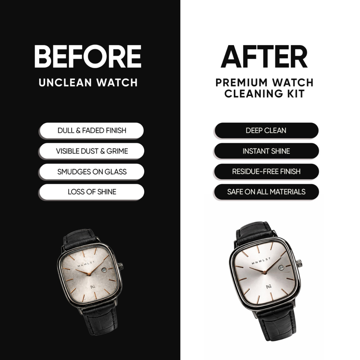 Premium Watch & Leather Cleaning Kit | MNMLST