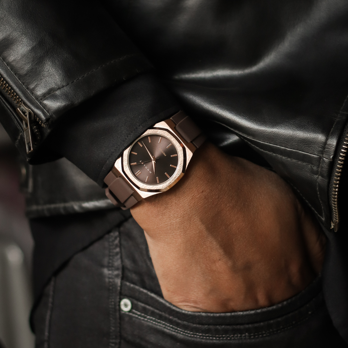 Prestige Mahogany - Rose‑Gold Case, Brown Dial, Brown Strap