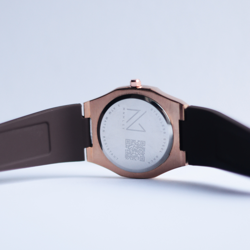 Prestige Mahogany - Rose‑Gold Case, Brown Dial, Brown Strap
