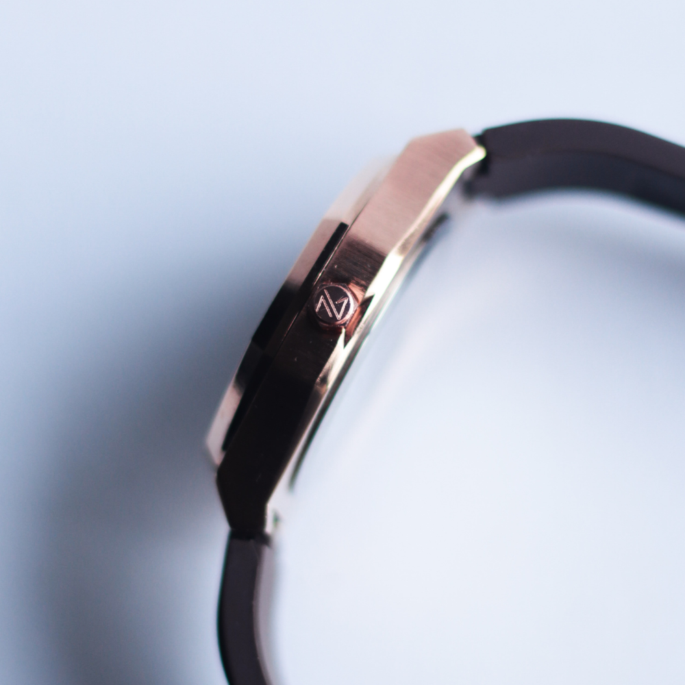 Prestige Mahogany - Rose‑Gold Case, Brown Dial, Brown Strap