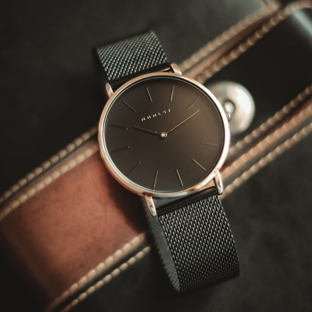 Iconic (Rose Gold & Black)