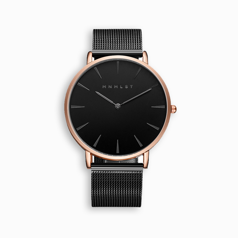 Iconic (Rose Gold & Black)