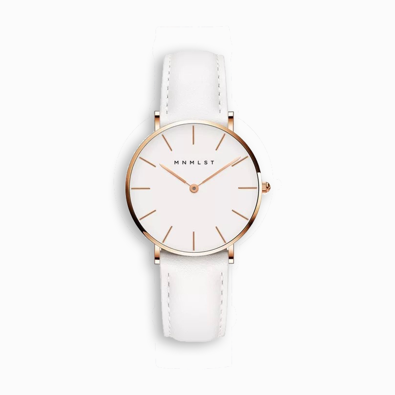 Scarlet (Rose Gold & White)